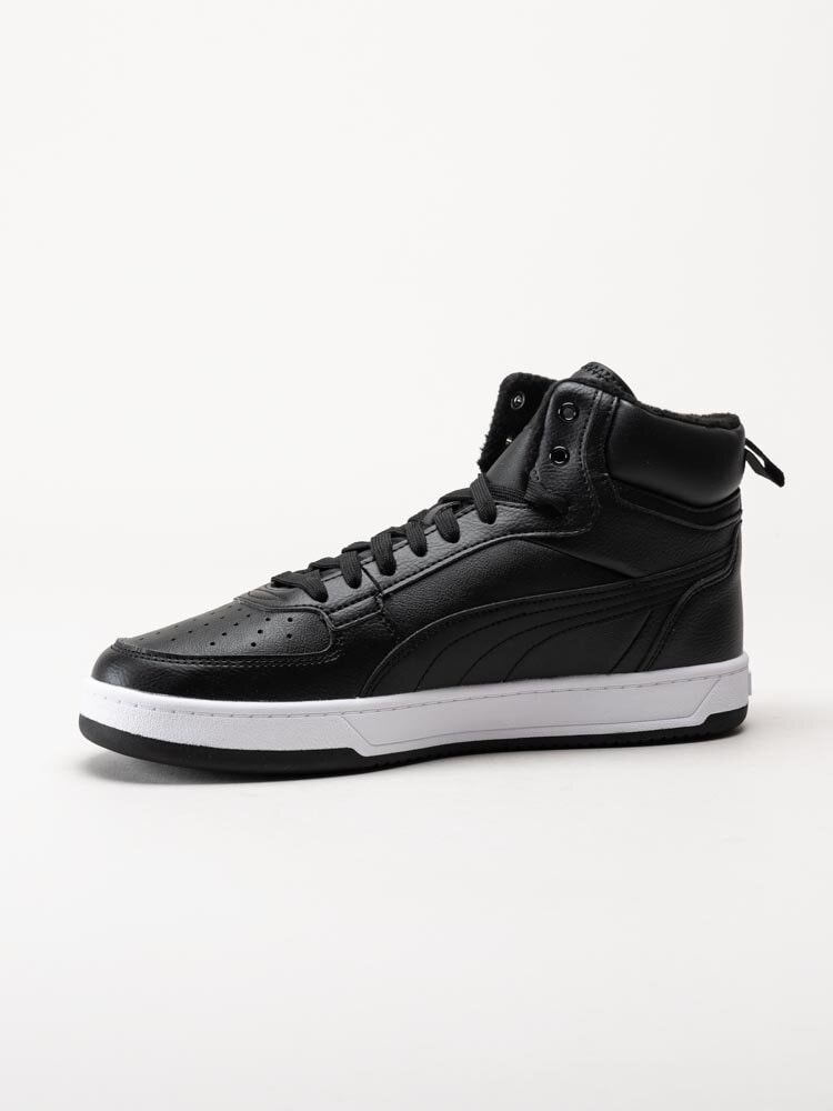 Puma - Caven 2.0 Mid WTR - Svarta höga sneakers i skinnimitation