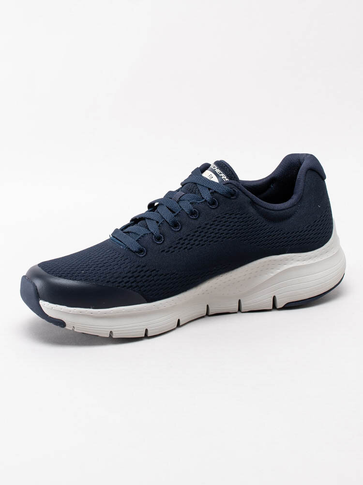 Skechers - Mens Arch Fit - Mörkblå sportskor i textil