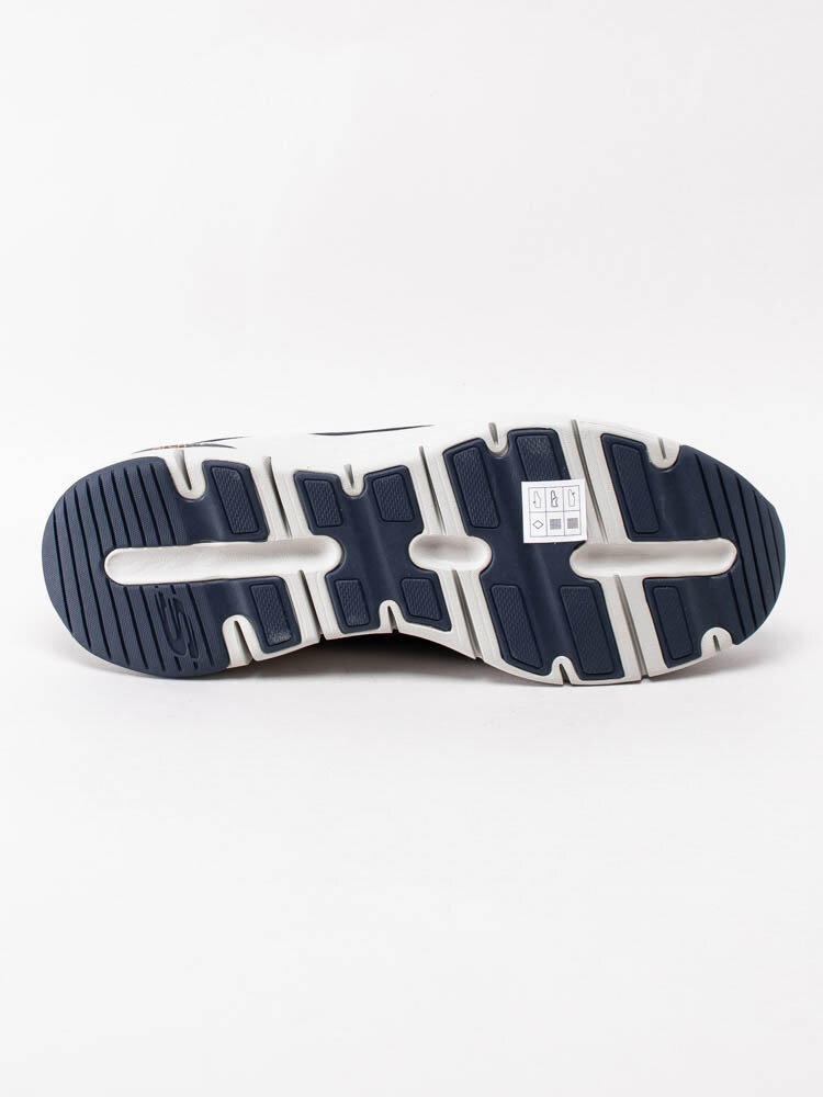 Skechers - Mens Arch Fit - Mörkblå sportskor i textil