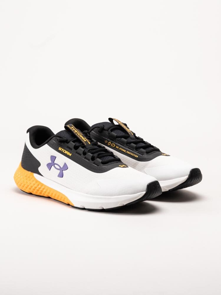 Under Armour - M Charged Rogue - Beige sportskor i textil