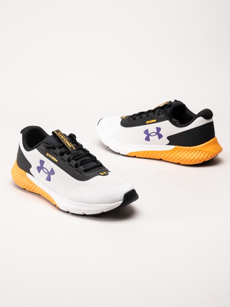 Under Armour - M Charged Rogue - Beige sportskor i textil