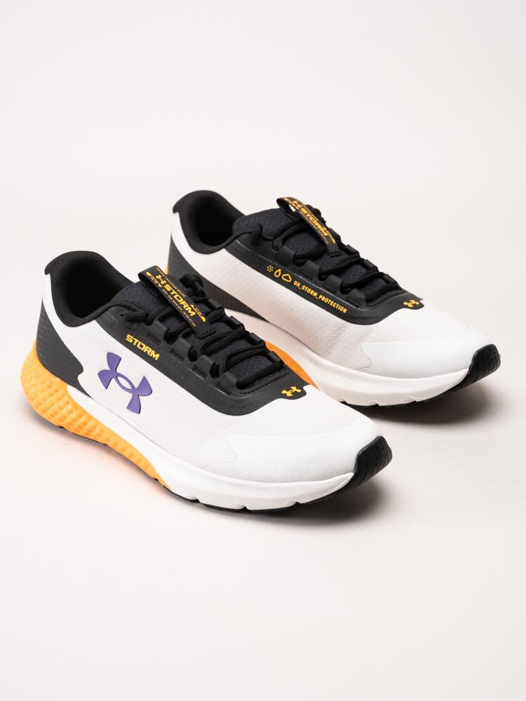 Under Armour - M Charged Rogue - Beige sportskor i textil