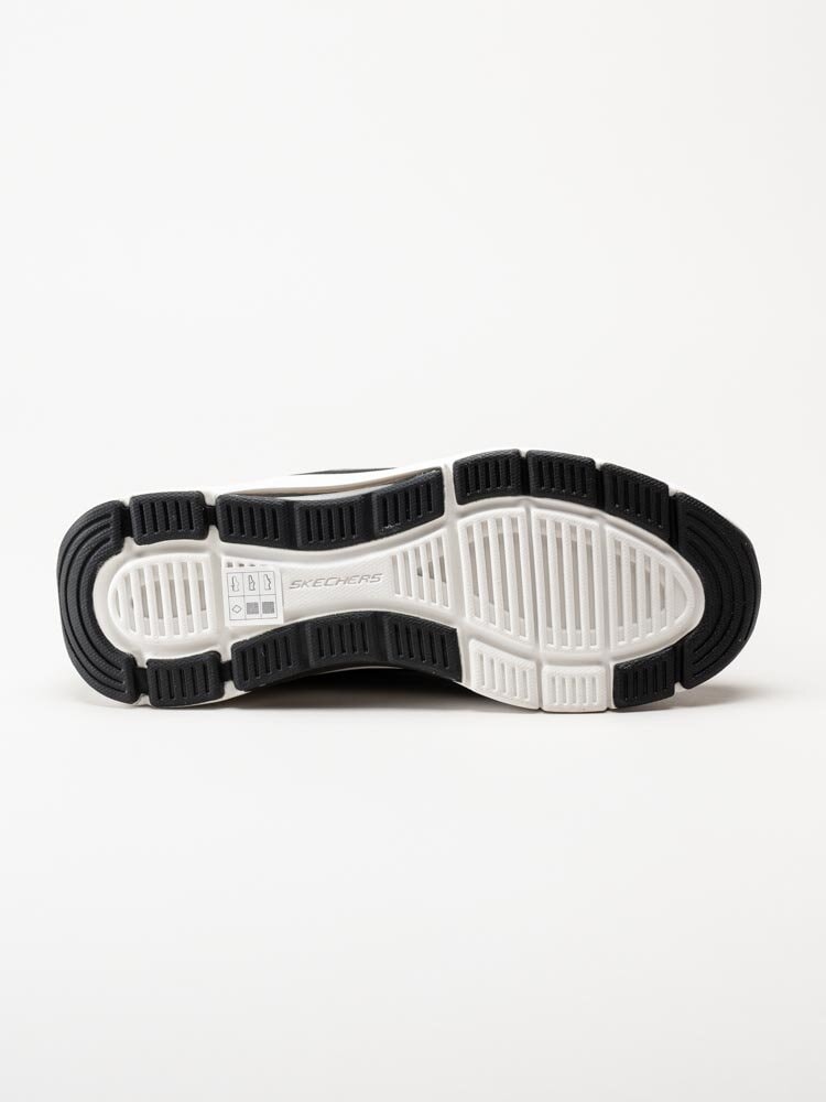Skechers - Skech-Air Arch Fit Billo - Svarta sportiga sneakers i textil