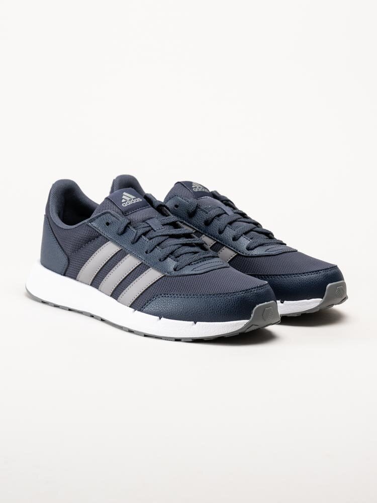 Adidas - Run50s - Mörkblå sneakers i textil