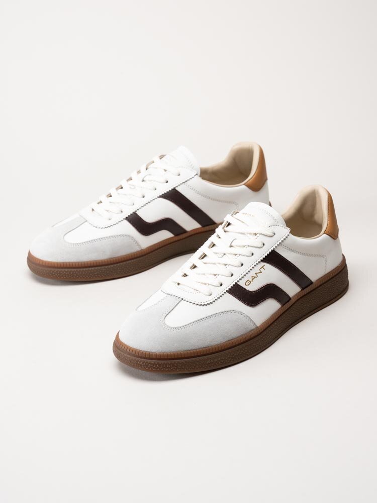 Gant Footwear - Cuzmo Sneaker - Vita sneakers i skinn