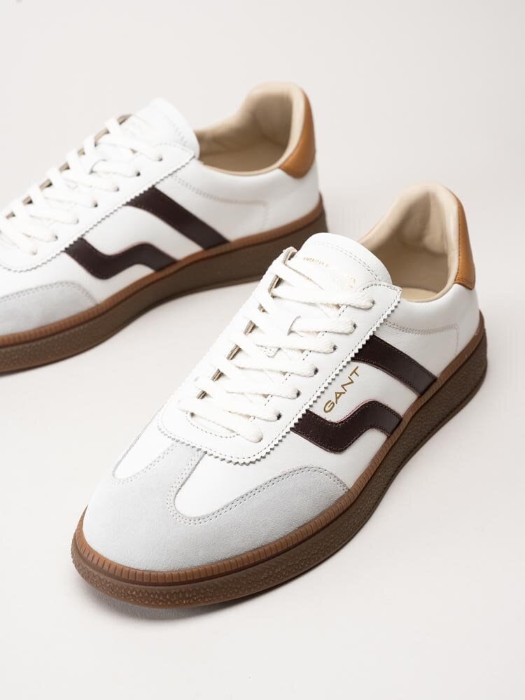 Gant Footwear - Cuzmo Sneaker - Vita sneakers i skinn