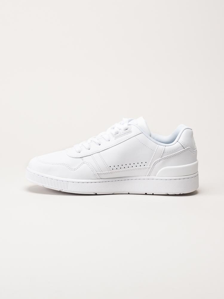 Lacoste - Vita sneakers i skinn