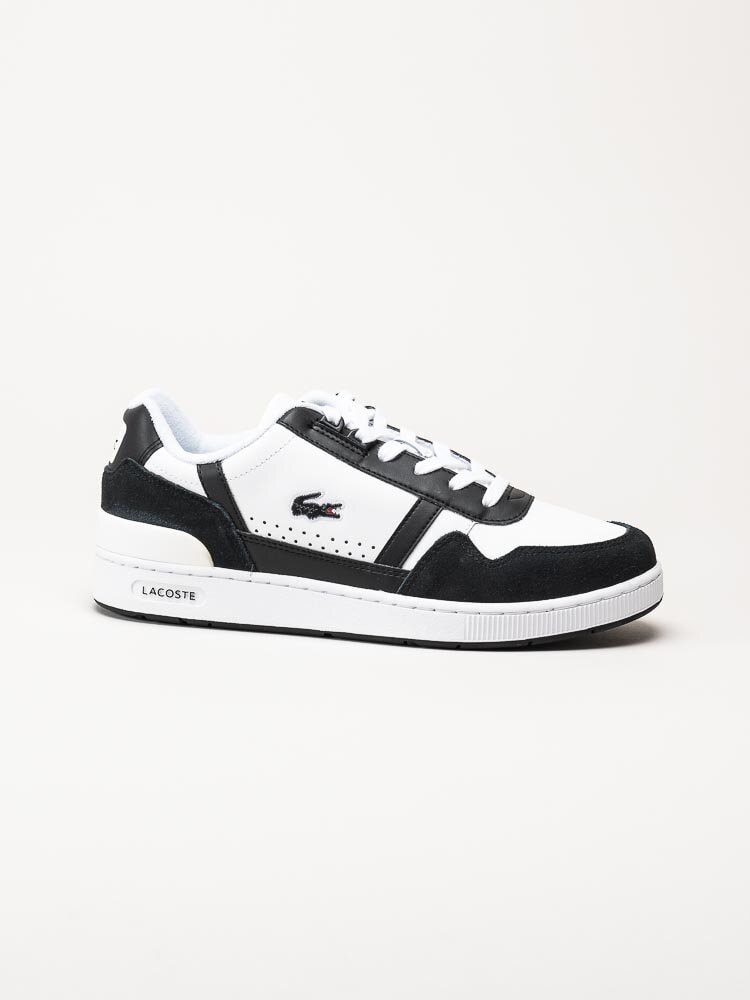 Lacoste - T-Clip - Vita sneakers med svarta detaljer