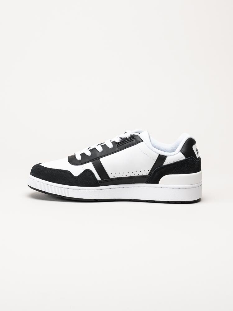 Lacoste - T-Clip - Vita sneakers med svarta detaljer