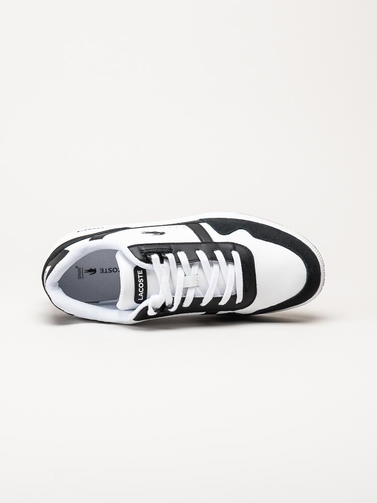 Lacoste - T-Clip - Vita sneakers med svarta detaljer