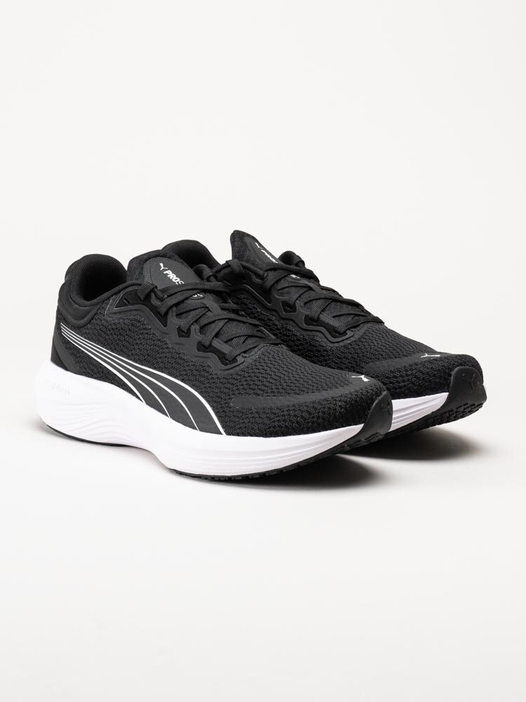Puma - Scend Pro - Svarta löparskor i textil
