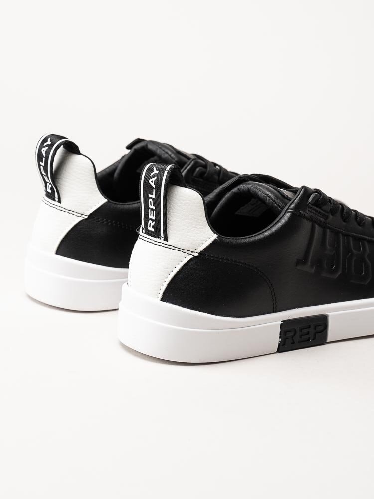 Replay - Polys 1981 Sneaker - Svarta sneakers i skinn