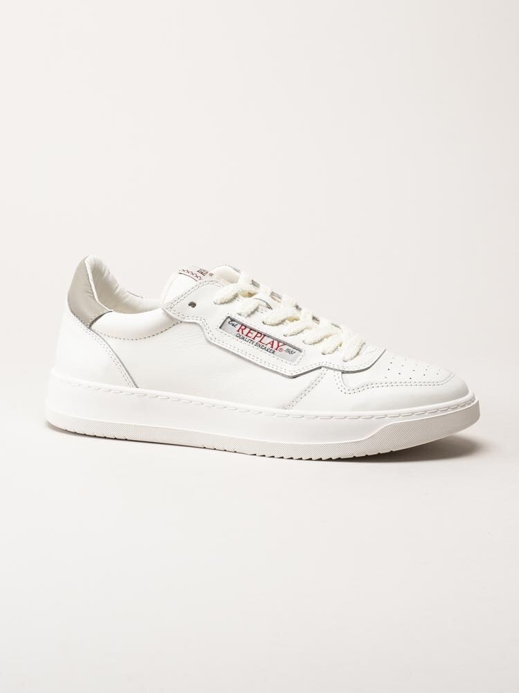 Replay - Reloud Unify Sneaker - Off white sneakers i skinn