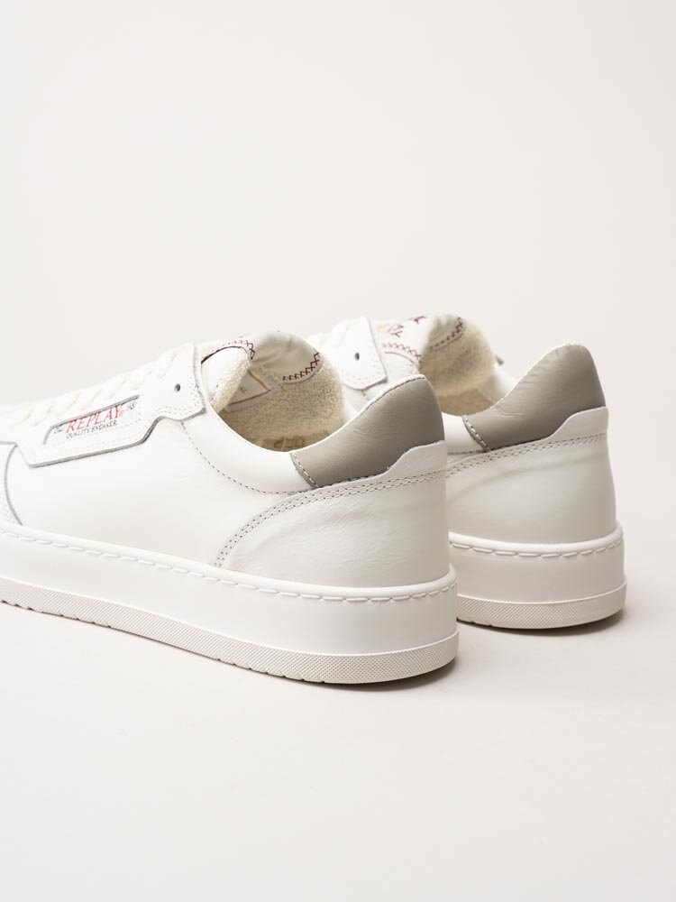 Replay - Reloud Unify Sneaker - Off white sneakers i skinn