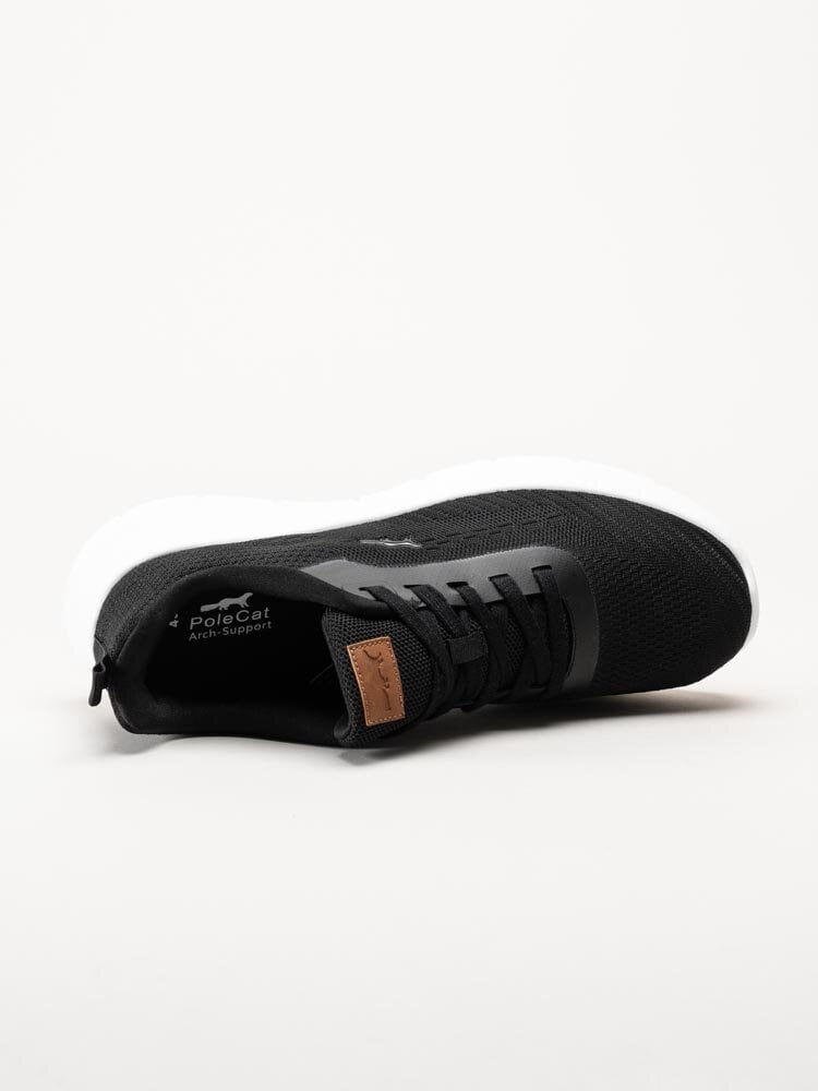PoleCat - Arch California - Svarta sneakers i textil