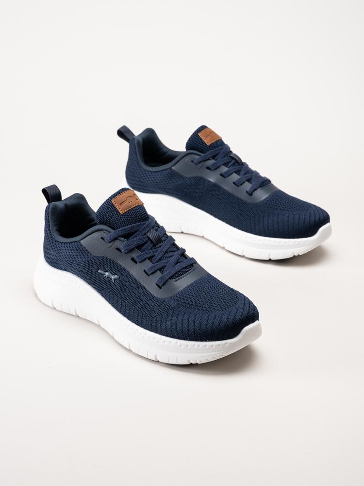 PoleCat - Arch California - Mörkblå sneakers i textil