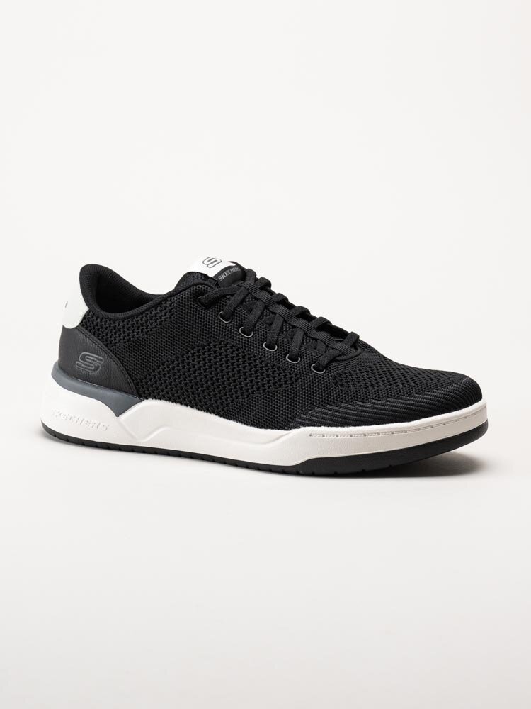 Skechers - Mens Corliss - Svarta sportskor i textil