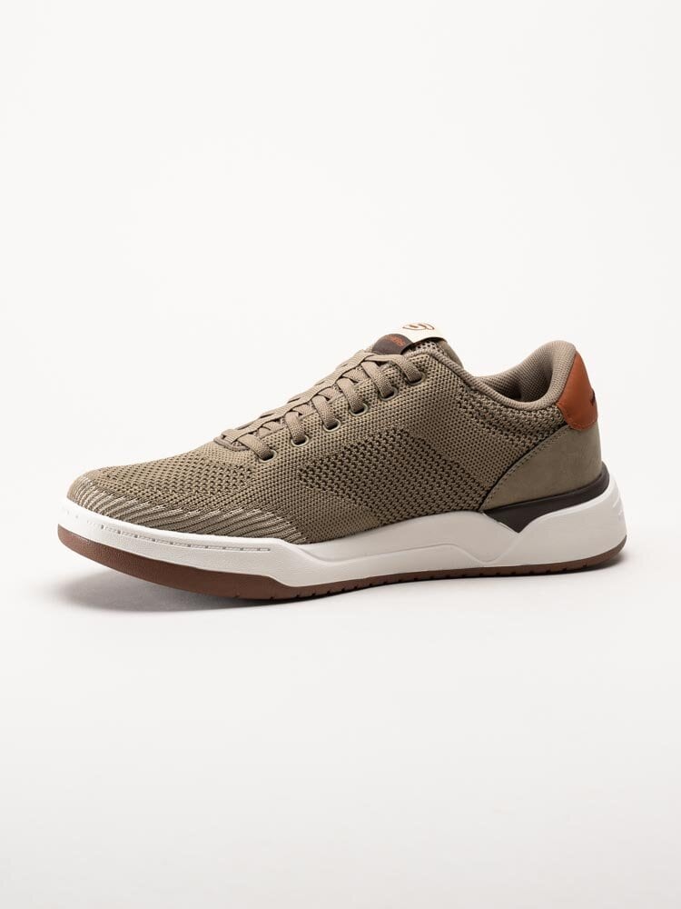 Skechers - Mens Corliss - Gröna sportskor i textil