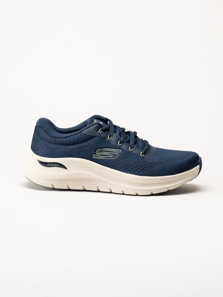 Skechers - Arch Fit 2.0 - Navyfärgade sportskor i textil