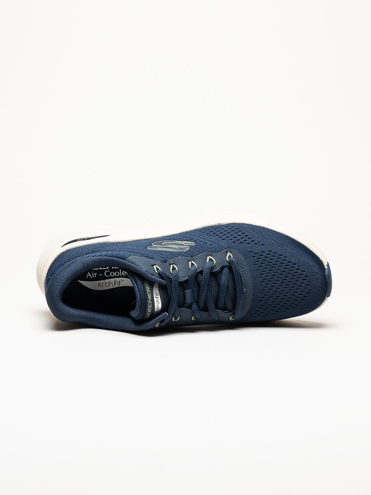 Skechers - Arch Fit 2.0 - Navyfärgade sportskor i textil