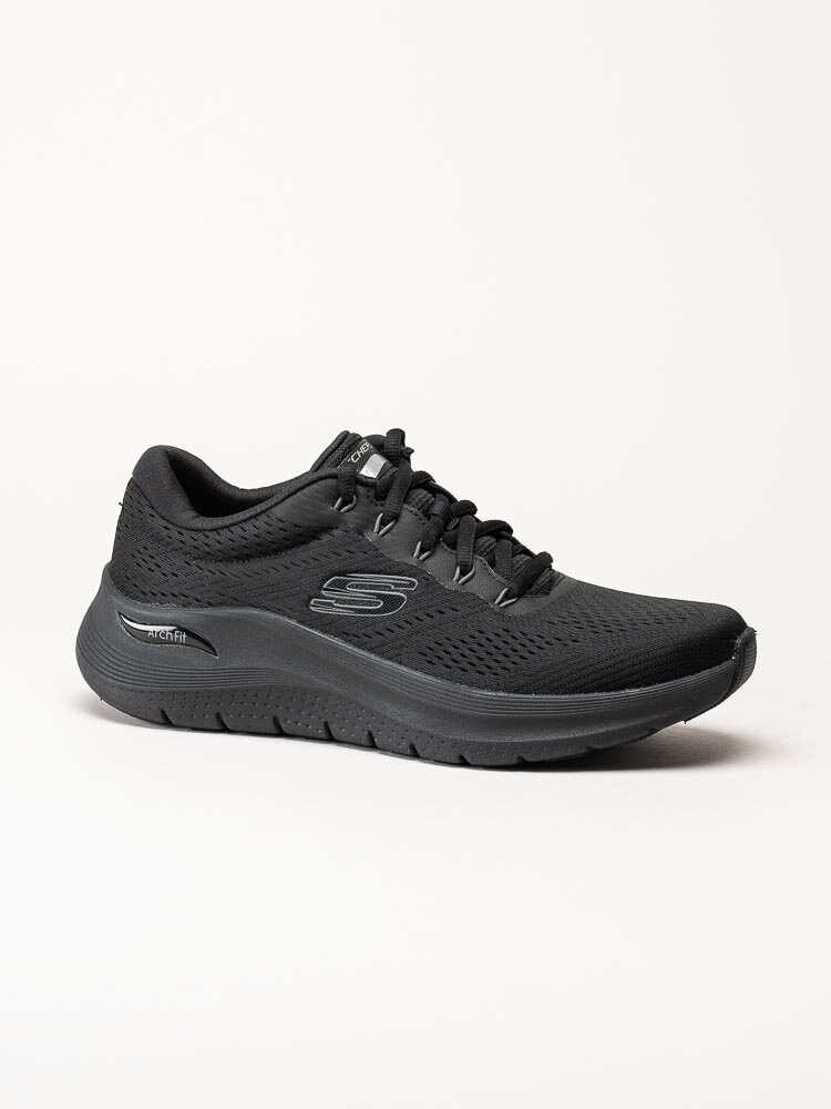 Skechers - Arch Fit 2.0 - Svarta sportskor i textil