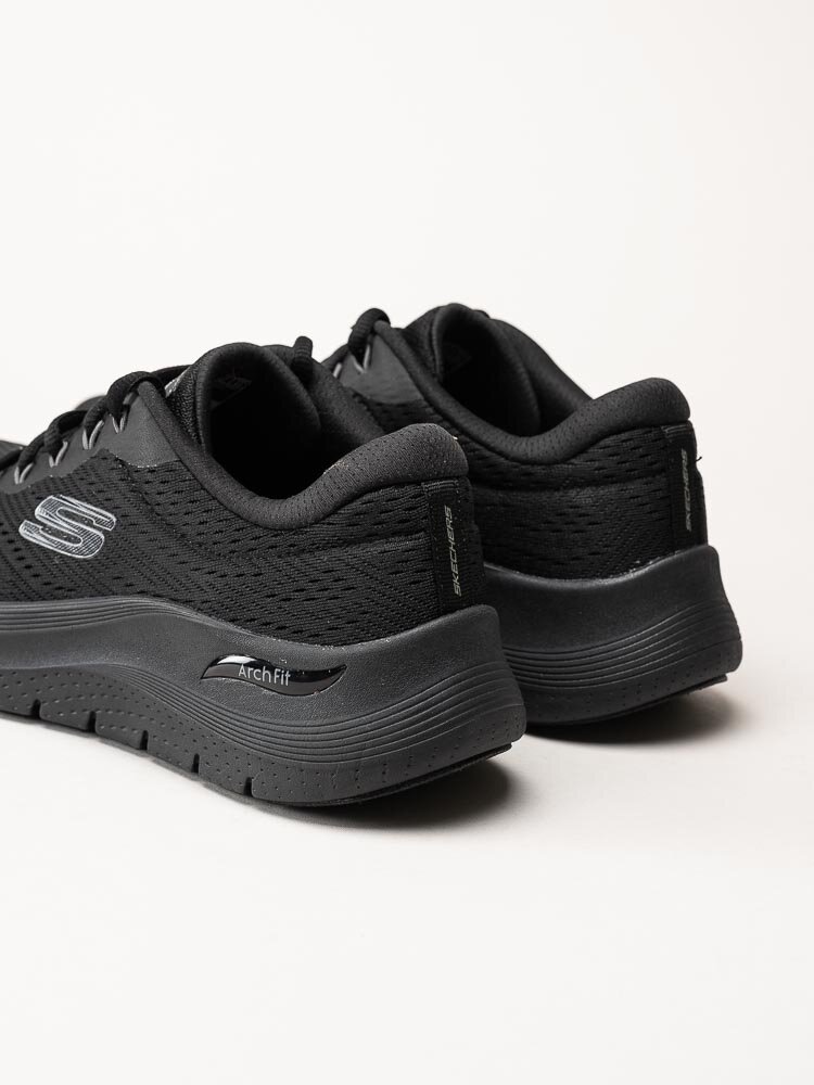 Skechers - Arch Fit 2.0 - Svarta sportskor i textil