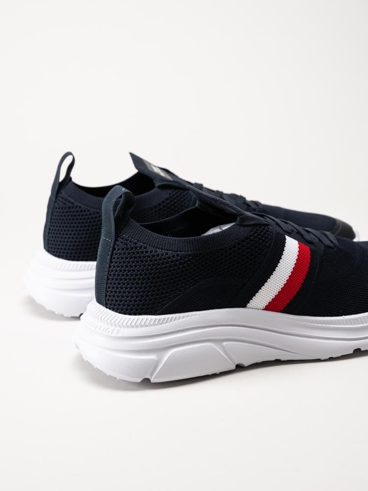 Tommy Hilfiger - Modern Runner Knit - Mörkblå slip on sneakers