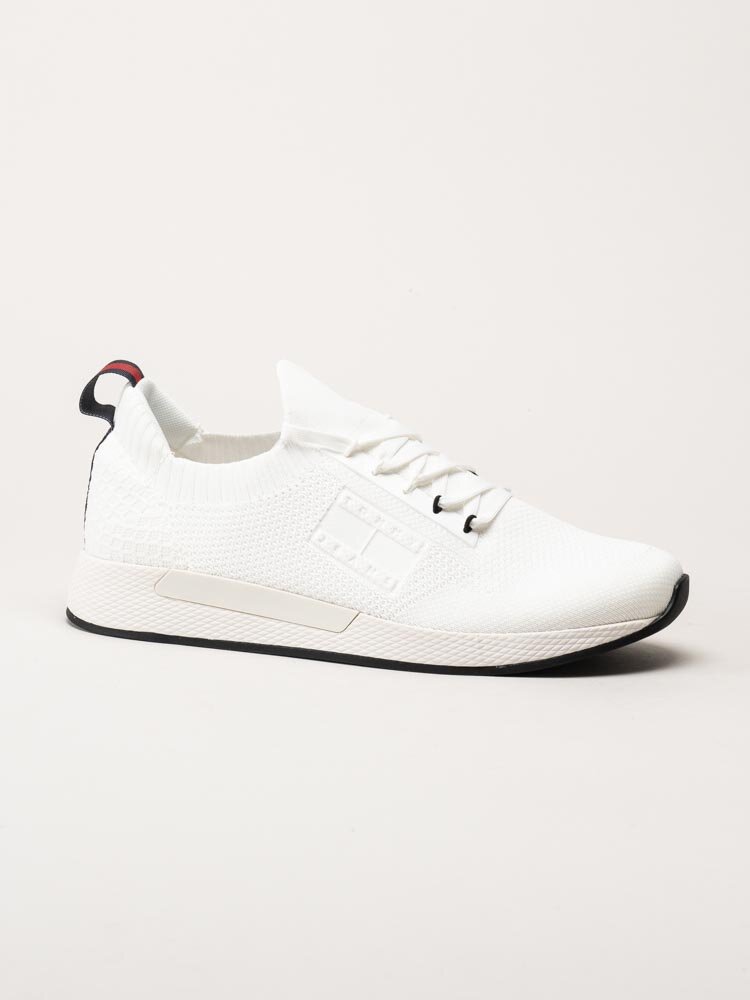 Tommy Hilfiger - Elevated Runner - Vita slip on sneakers i textil