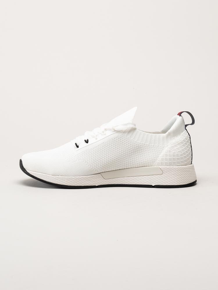 Tommy Hilfiger - Elevated Runner - Vita slip on sneakers i textil