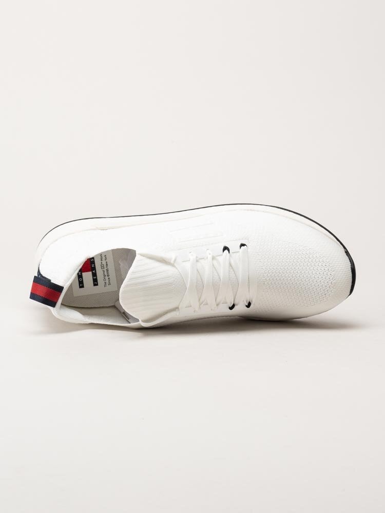Tommy Hilfiger - Elevated Runner - Vita slip on sneakers i textil