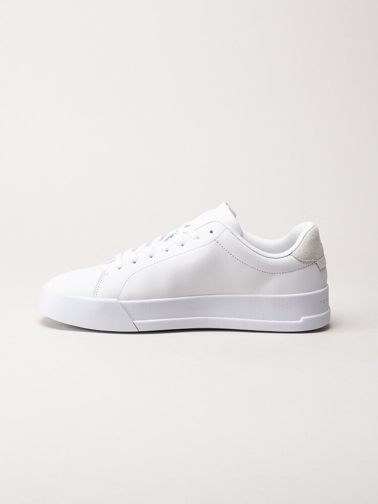 Tommy Hilfiger - Court Leather - Vita sneakers i skinn