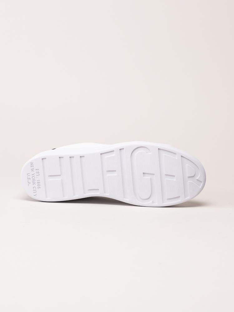 Tommy Hilfiger - TH Court Cup Lth - Vita sneakers i skinn