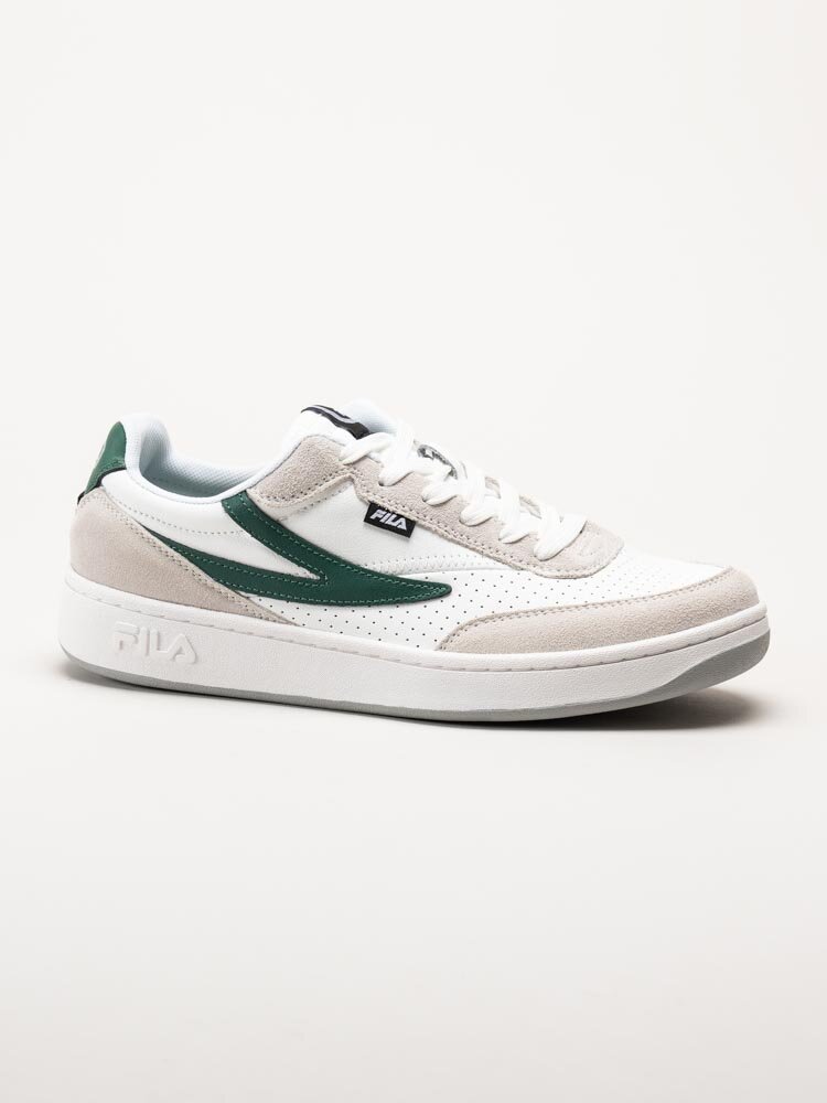 FILA - Sevaro S - Vita sneakers i mocka och skinn