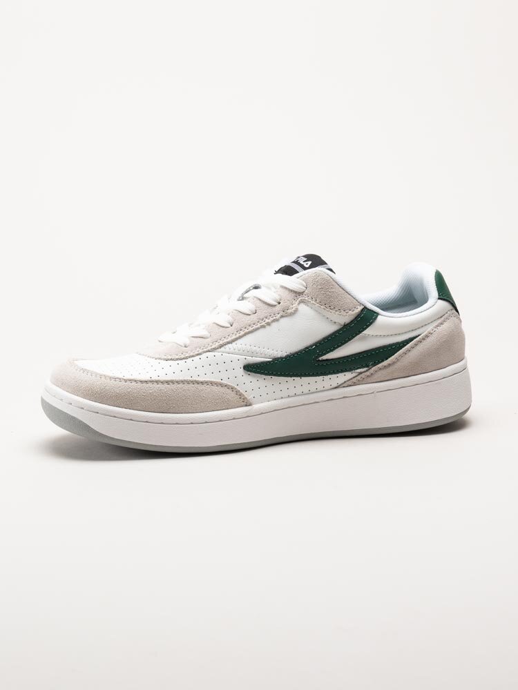 FILA - Sevaro S - Vita sneakers i mocka och skinn