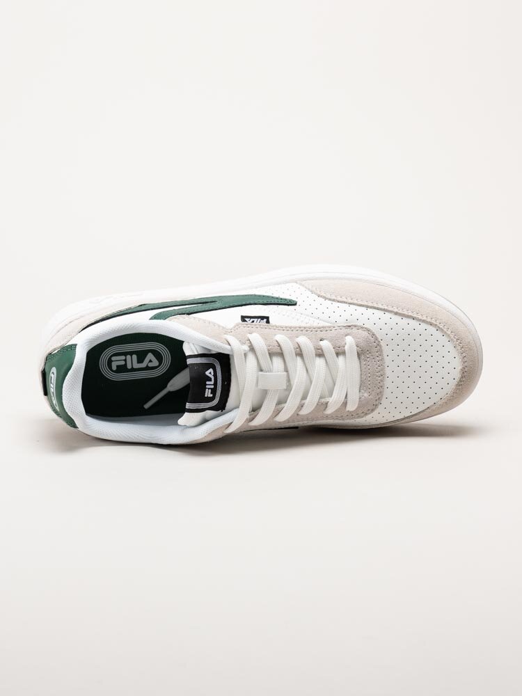 FILA - Sevaro S - Vita sneakers i mocka och skinn