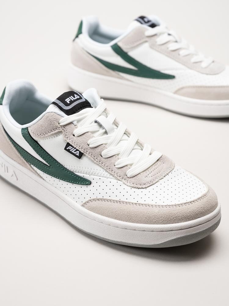 FILA - Sevaro S - Vita sneakers i mocka och skinn