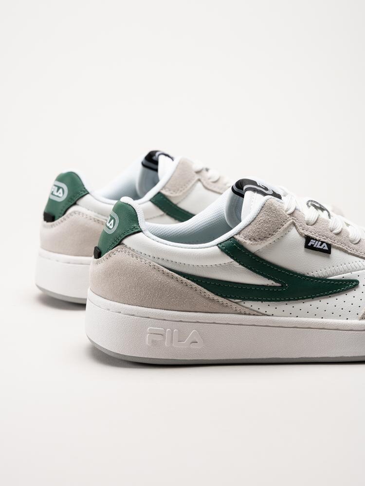 FILA - Sevaro S - Vita sneakers i mocka och skinn