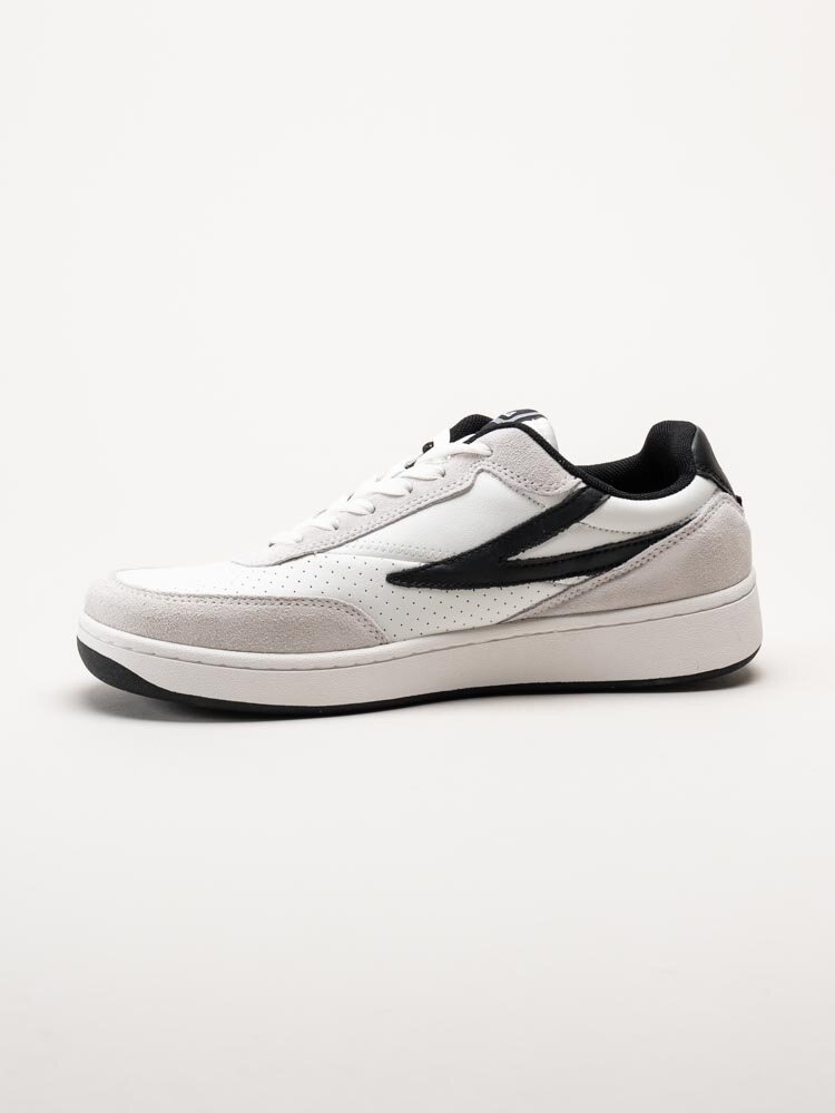 FILA - Sevaro S - Vit svarta sneakers i mocka och skinn