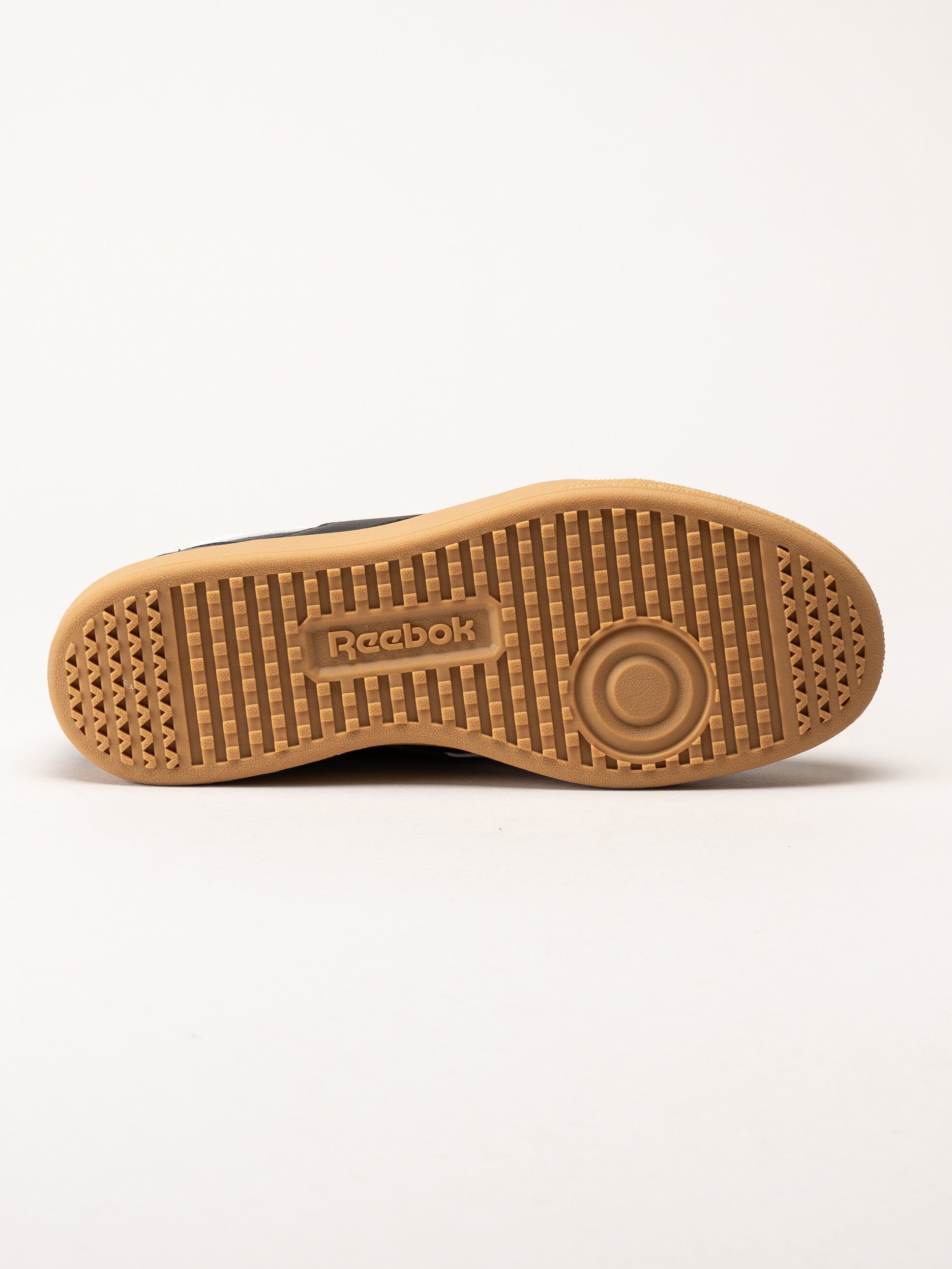 Reebok - Smash Edge S - Svarta sneakers i skinn och mocka