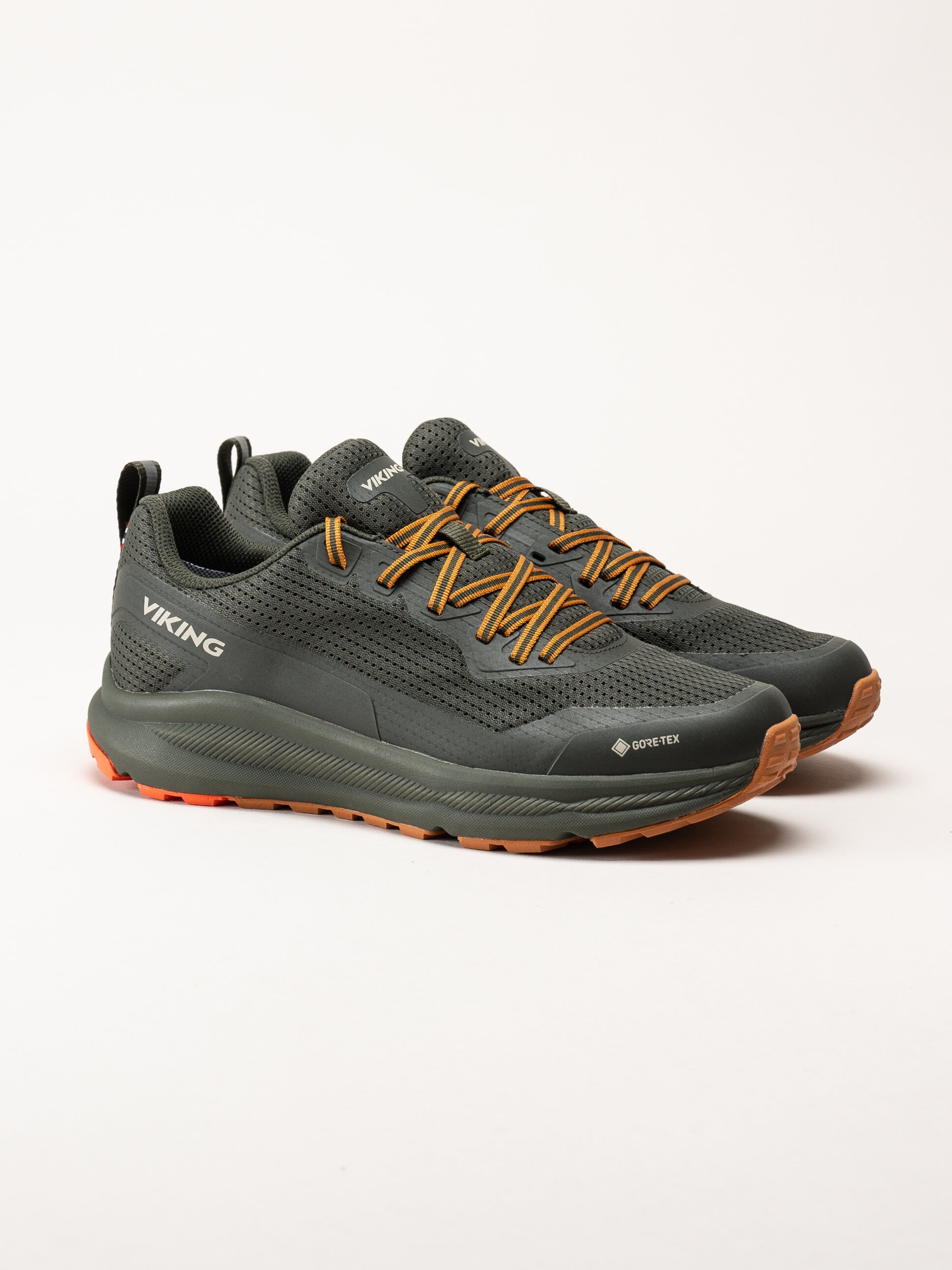 Viking Footwear - Motion Low GTX M - Gröna hybridskor med Gore-Tex