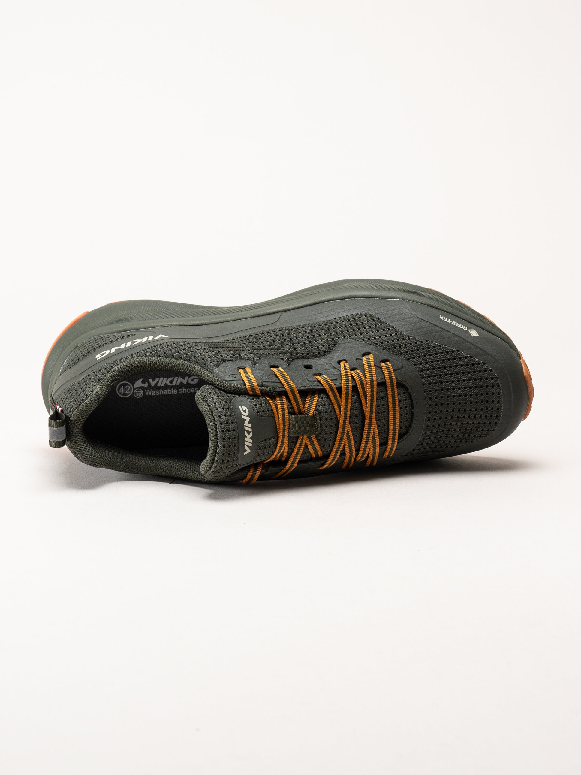 Viking Footwear - Motion Low GTX M - Gröna hybridskor med Gore-Tex