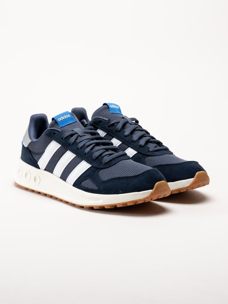 Adidas - Run 84 - Mörkblå sneakers i textil