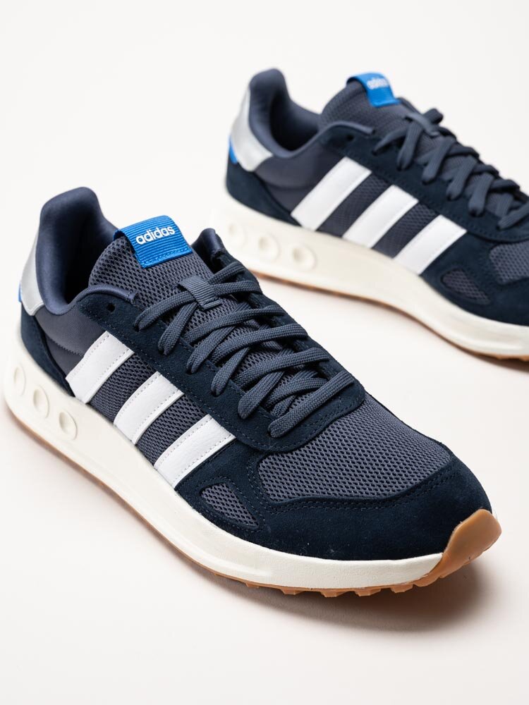 Adidas - Run 84 - Mörkblå sneakers i textil