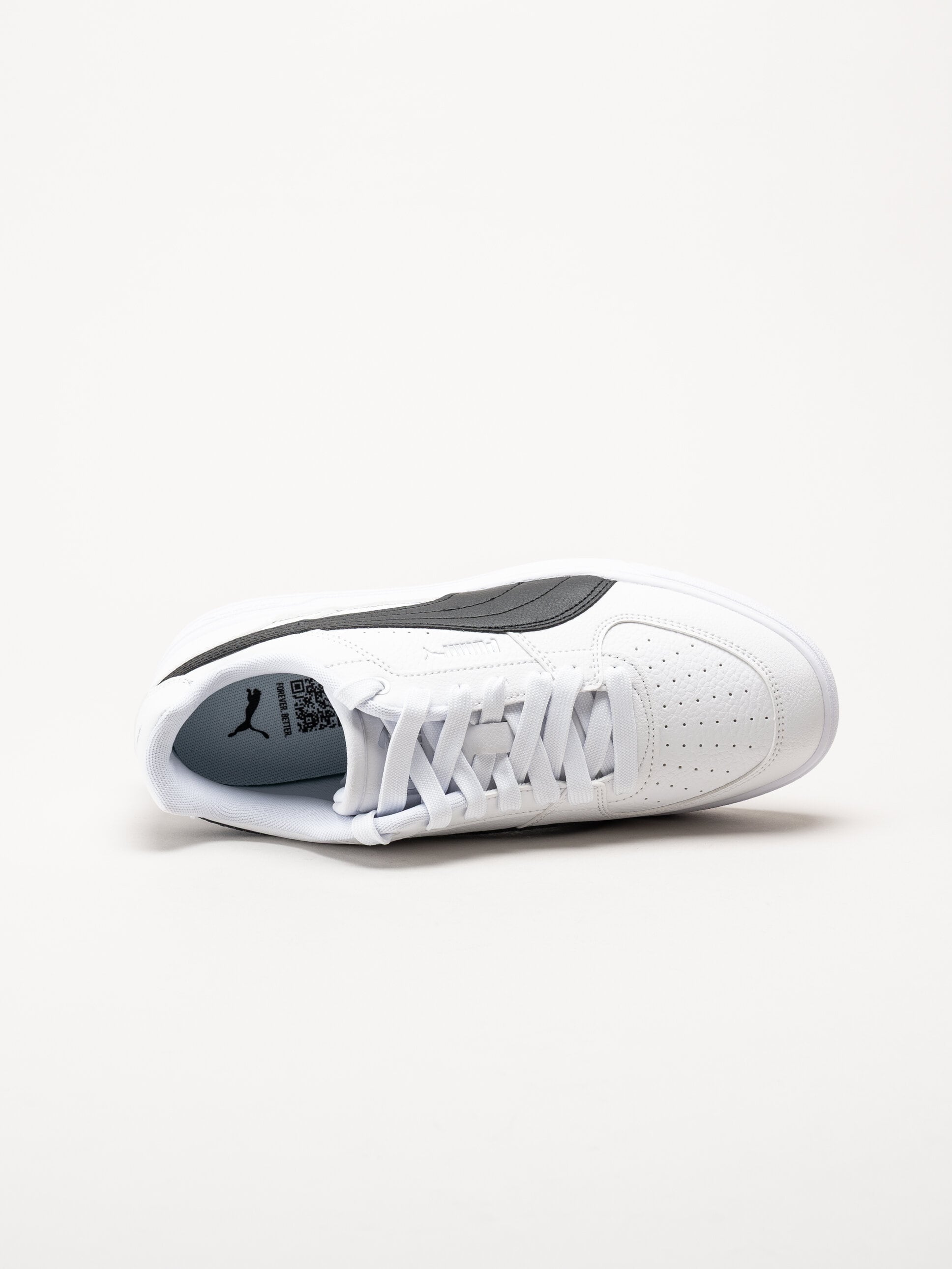 Puma - Caven III - Vita sneakers i skinnimitation