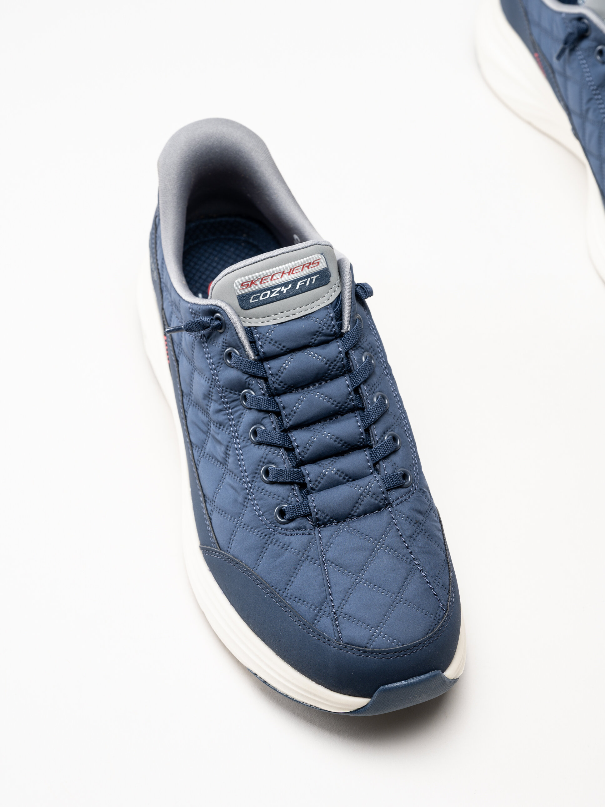 Skechers - Contour Foam - Marinblå slip-ins sneakers