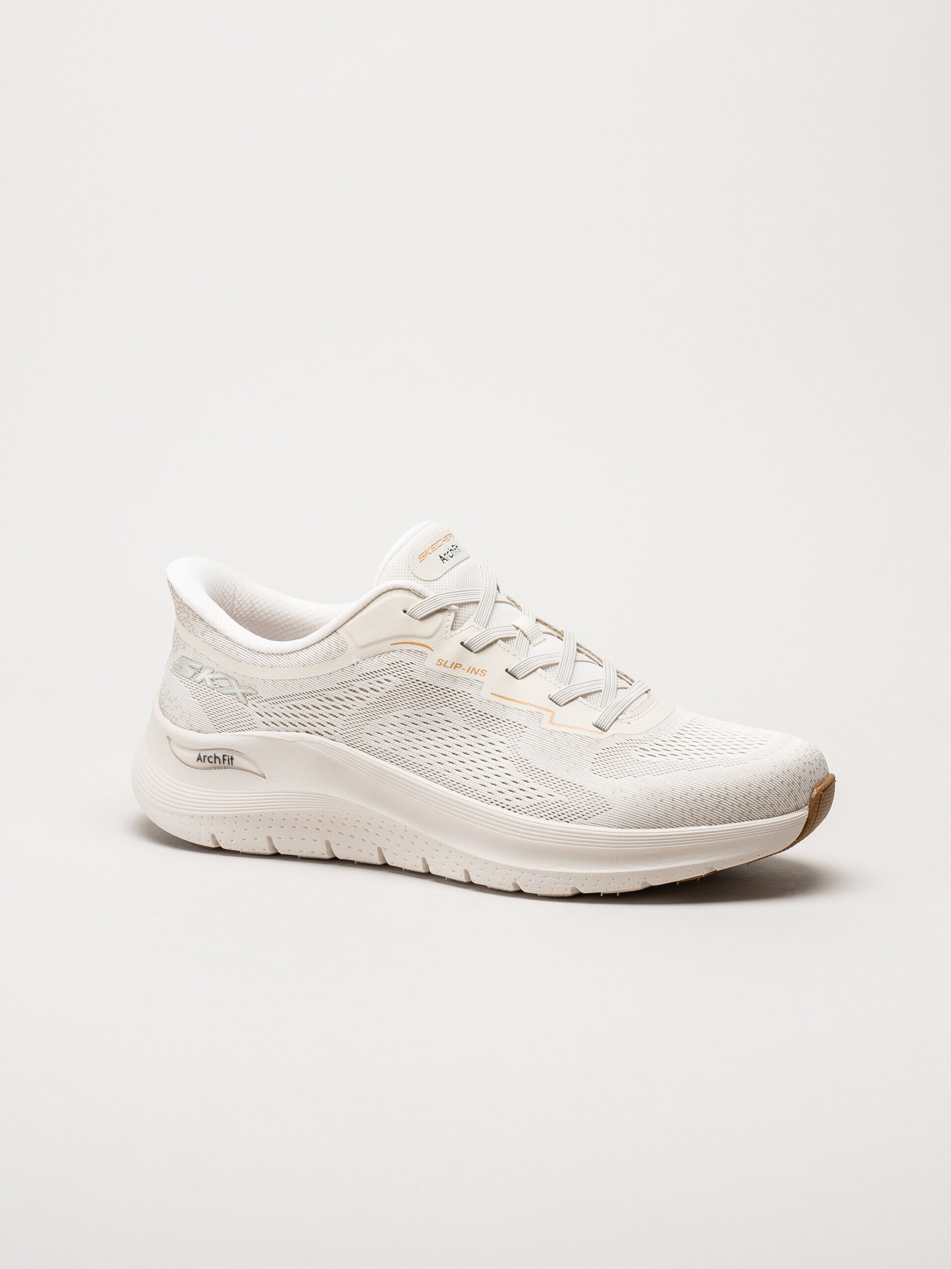 Skechers - Arch Fit 2.0 - Off White slip-ins sneakers i mesh