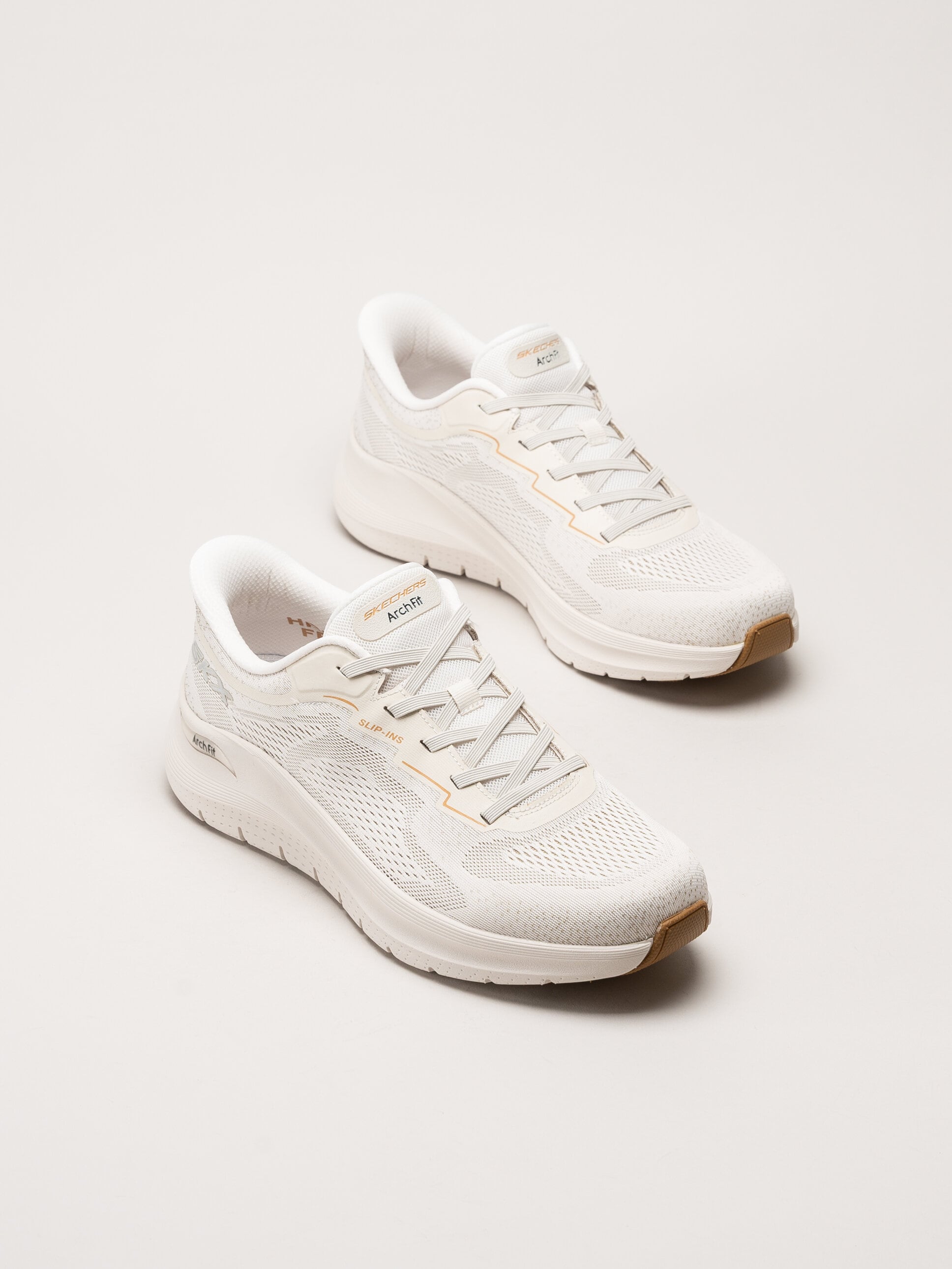 Skechers - Arch Fit 2.0 - Off White slip-ins sneakers i mesh