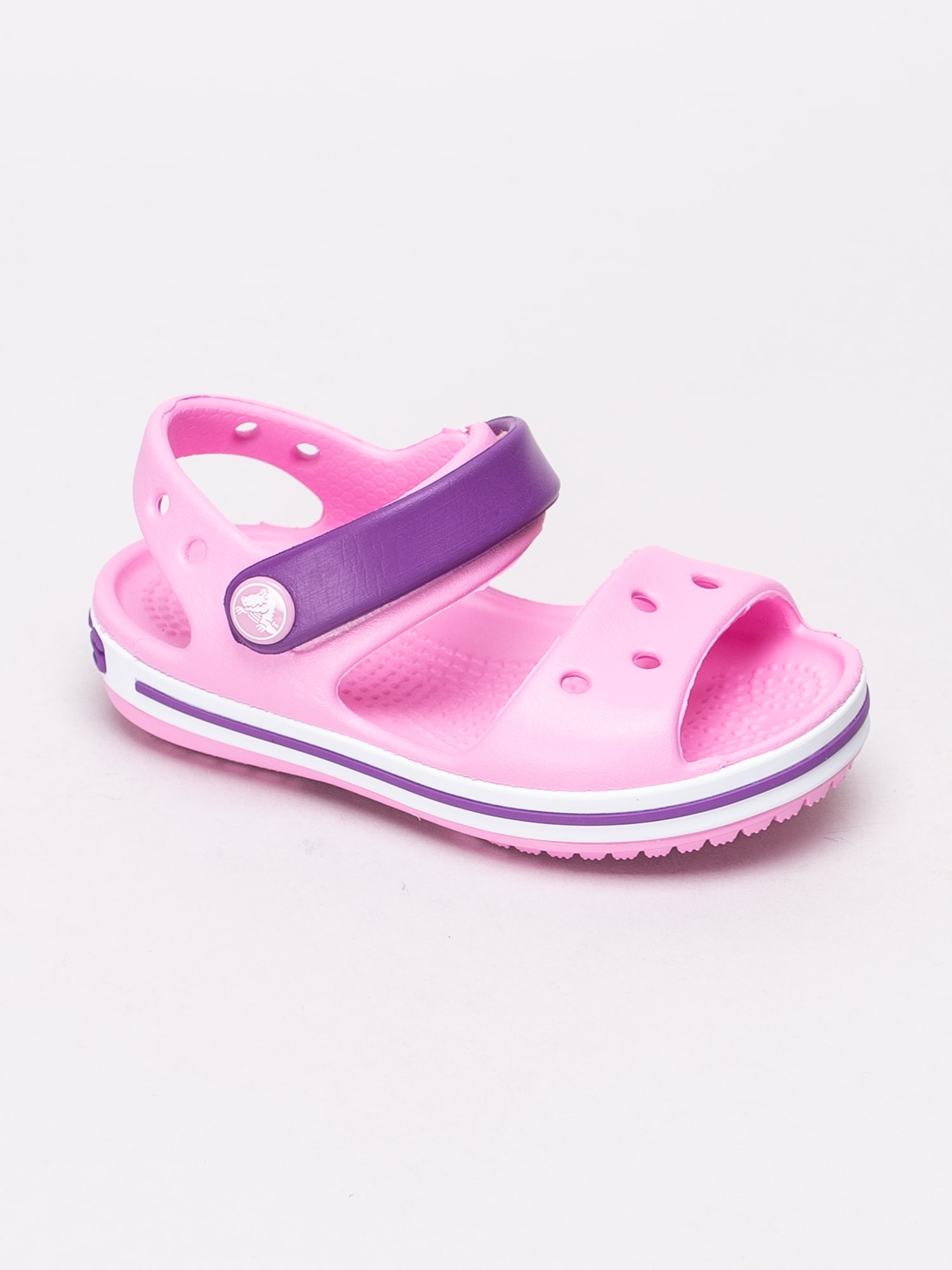 64191004 Crocs Crocband II Sandal 12856-6AI rosa barnsandaler-1