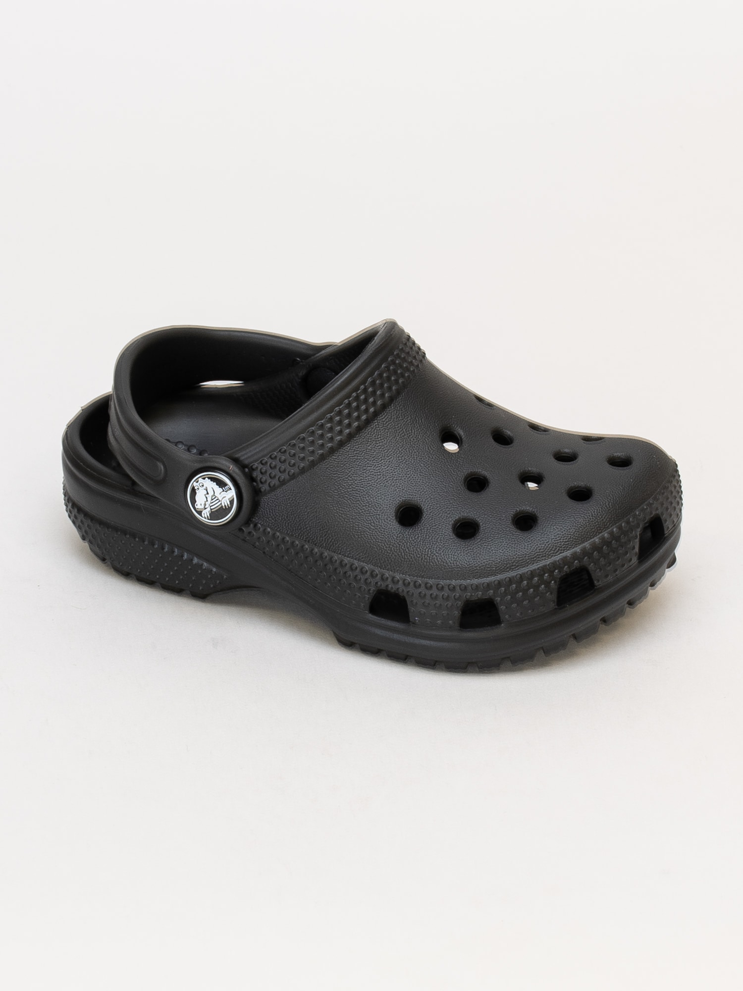 64191006 Crocs Classic Clog K 204536-001 svarta barn foppatofflor-1