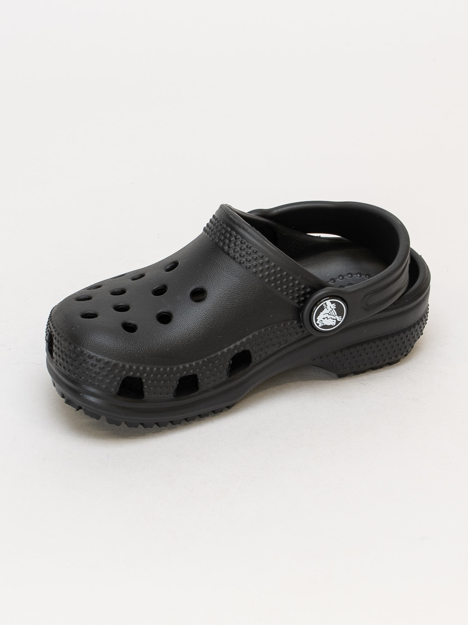 64191006 Crocs Classic Clog K 204536-001 svarta barn foppatofflor-2